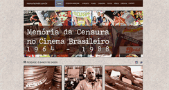 Desktop Screenshot of memoriacinebr.com.br